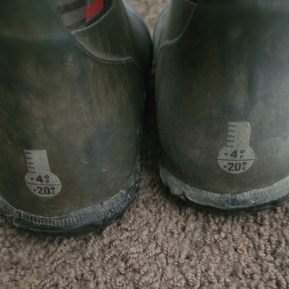 Toddler Neoprene Muck Boots - Grey and Red